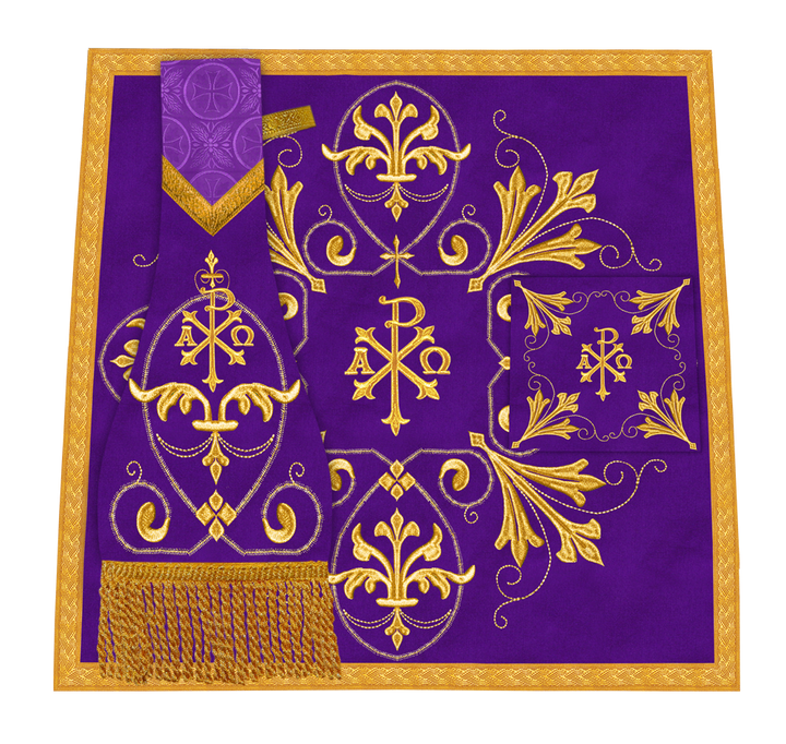 Liturgical Mass Set with Fine Embroidery