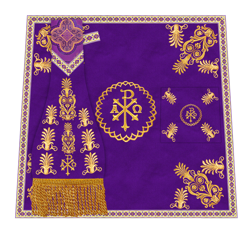 Embroidered Motif and Trims Mass set