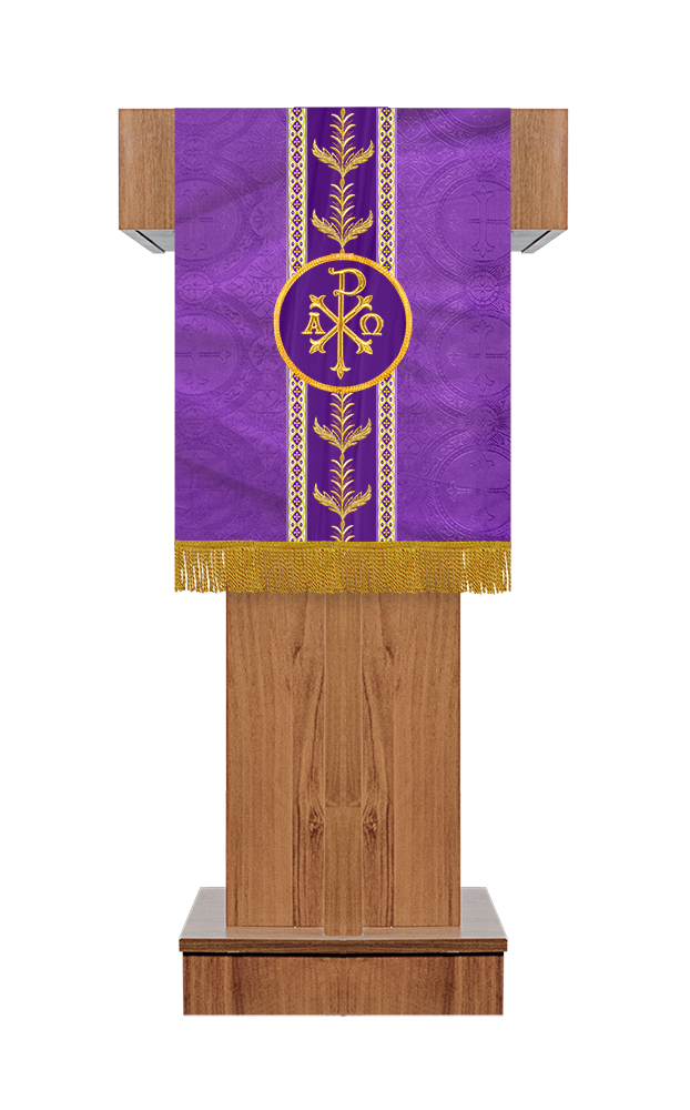 Church Altar Parament with Trims