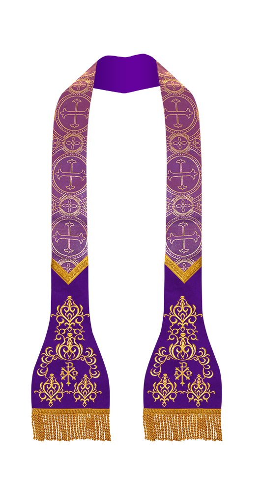 Roman Stole with adorned motif