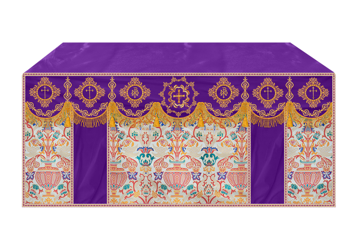 Embroidered Tapestry Altar Cloth