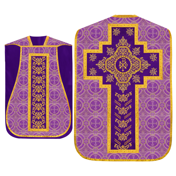 Fiddleback Vestment with Adorned Orphrey