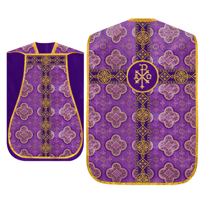 Embroidered Roman Chasuble Vestment