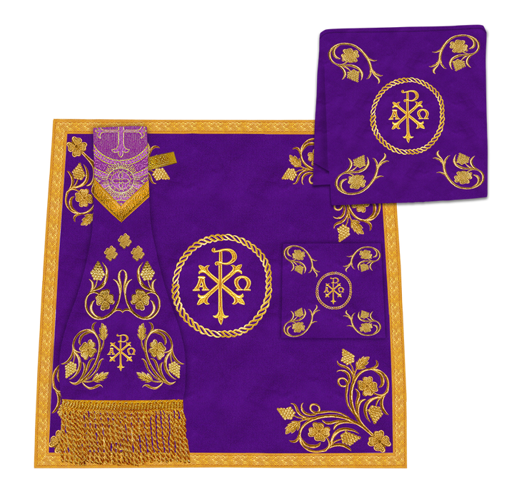 Gothic Cope Vestment with Ornate Embroidery