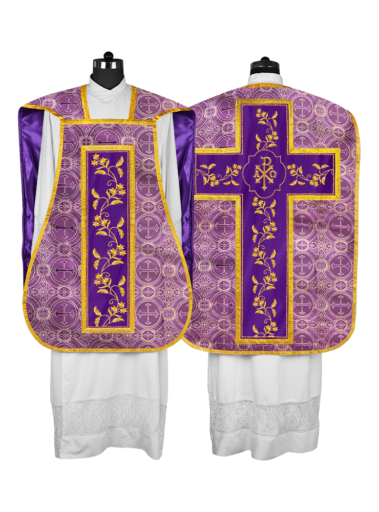 Fiddleback with Floral design