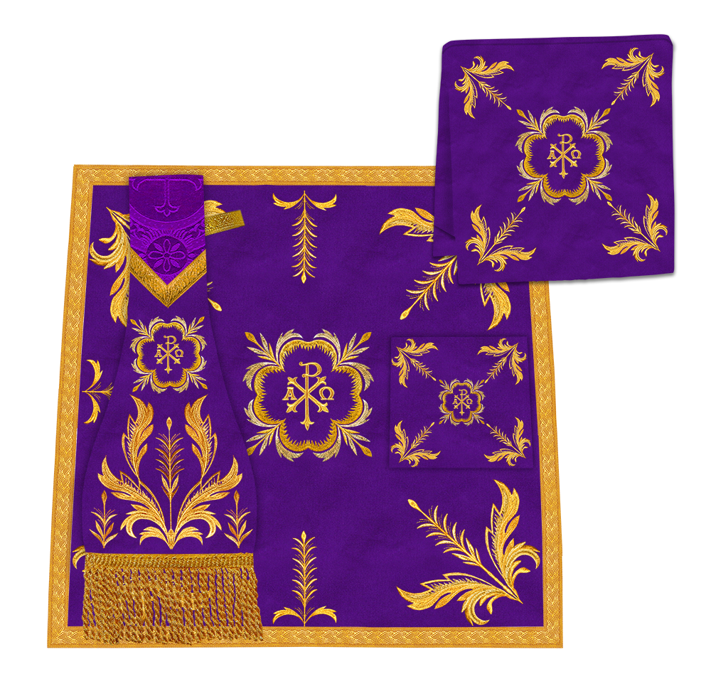 Roman Chasuble with liturgical motifs