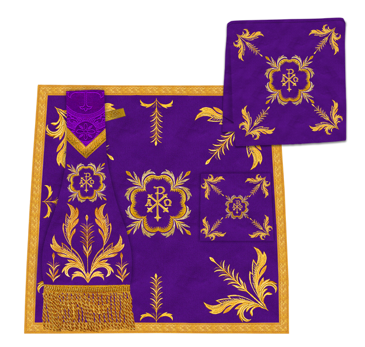 Roman Chasuble with liturgical motifs