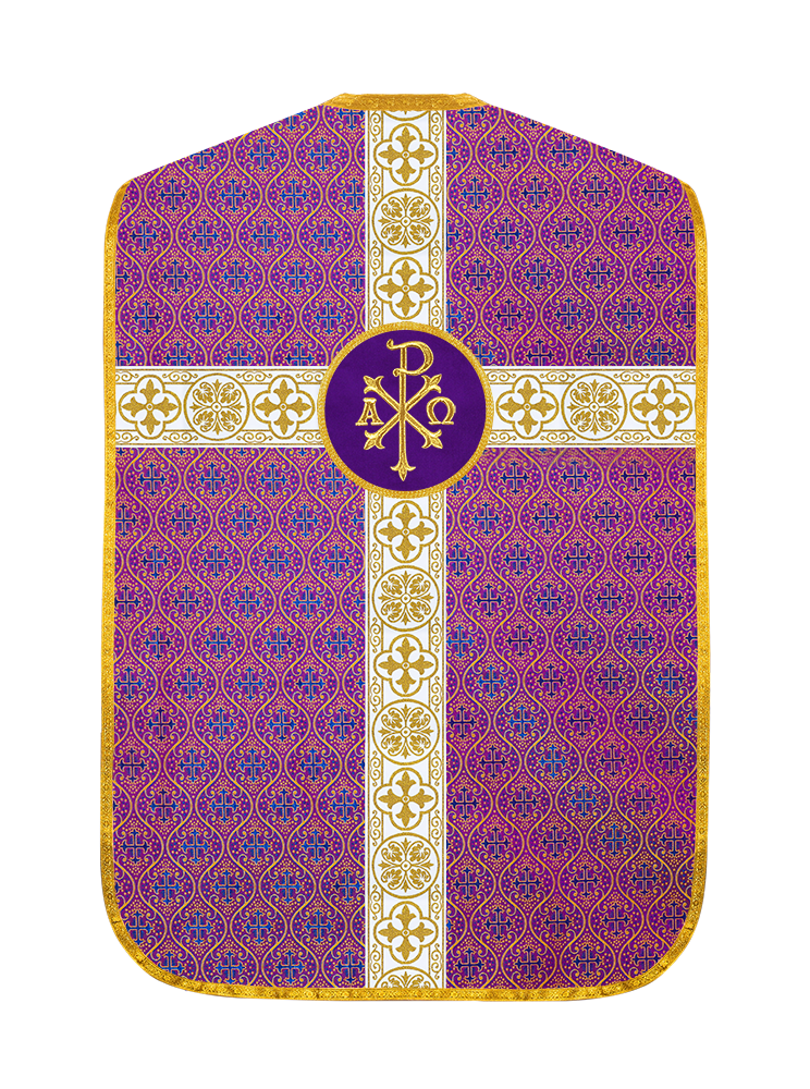 Roman Catholic Chasuble with Spiritual Motif