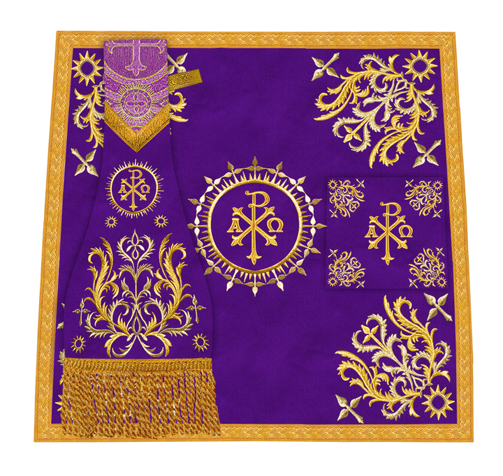 Roman Chasuble with matching stole