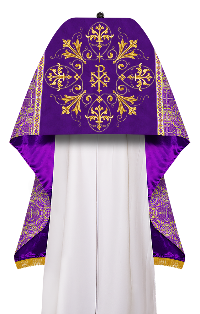 Humeral Veil Vestment with Adorned Liturgical Motif