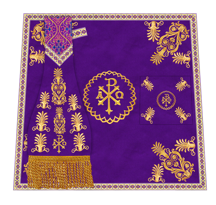 Embroidered Motif and Trims Mass set