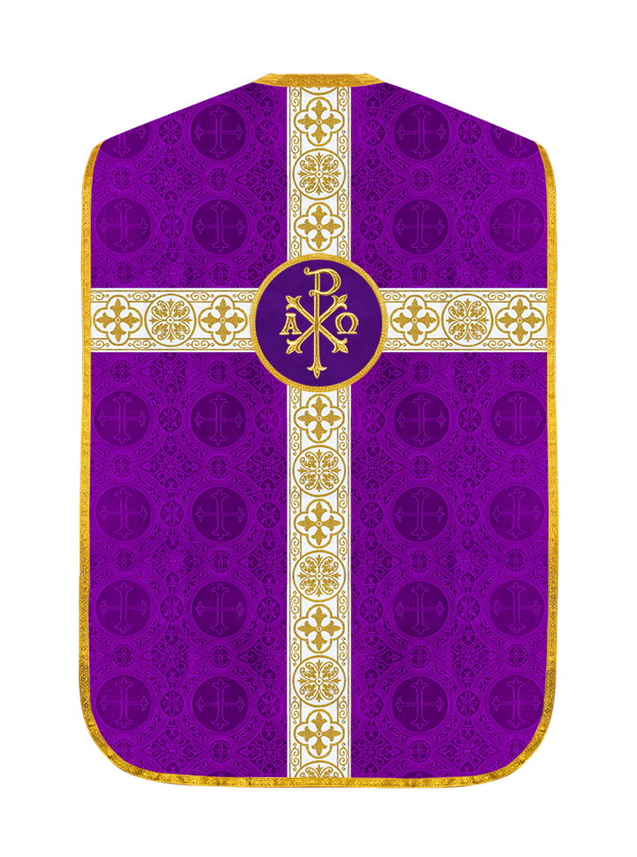 Roman Catholic Chasuble with Spiritual Motif