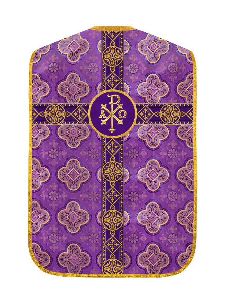 Embroidered Roman Chasuble Vestment