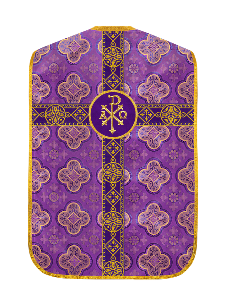 Embroidered Roman Chasuble Vestment