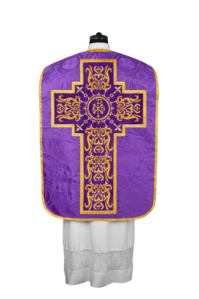 Roman Chasuble with matching stole