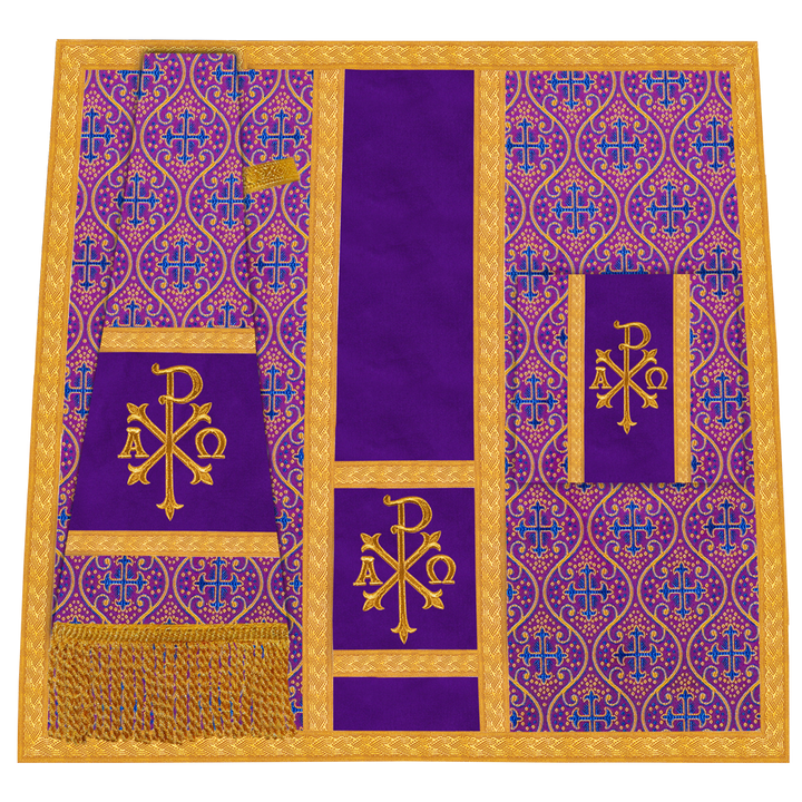 Roman chasuble with Motif and Trims