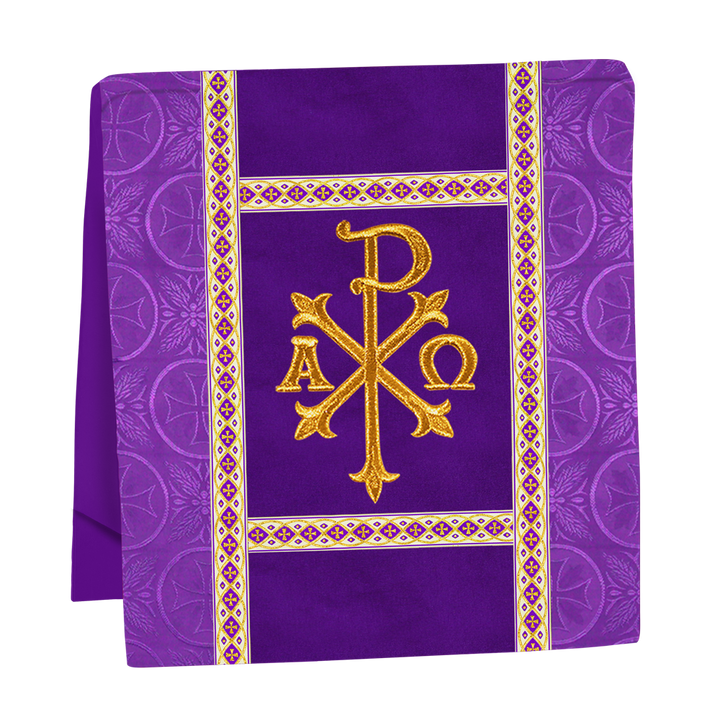 Traditional Altar Mass Set with  Embroidered Motifs