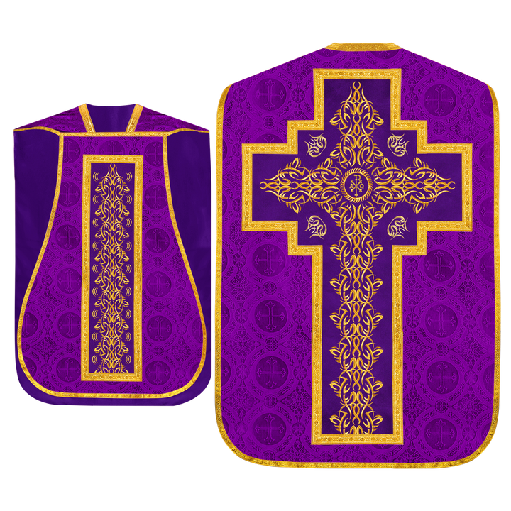 Fiddleback vestment with stole