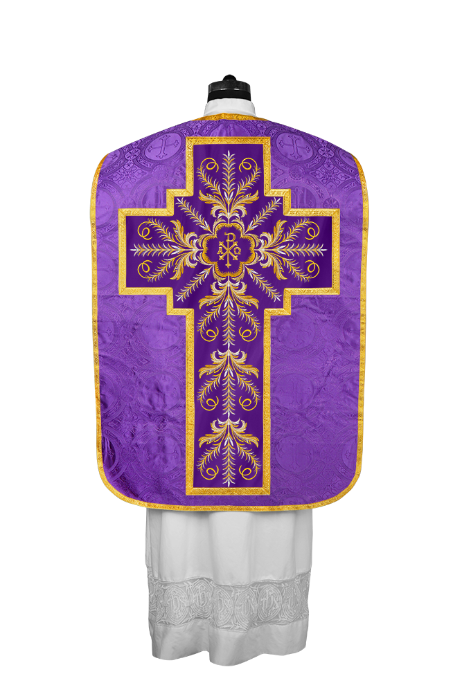 Roman Chasuble with liturgical motifs