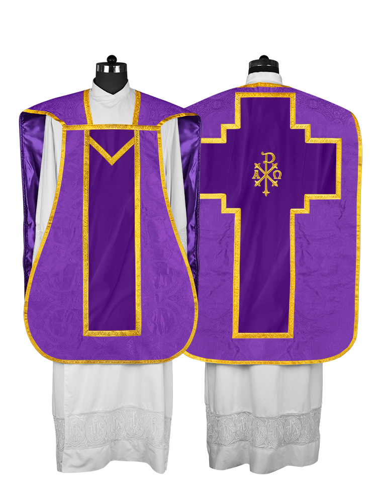 Fiddleback with spiritual motif