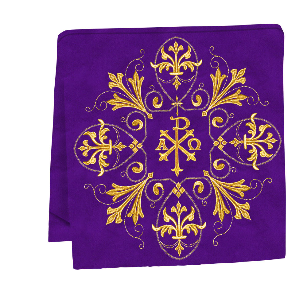 Embroidered Altar mass Set with motif and Trims