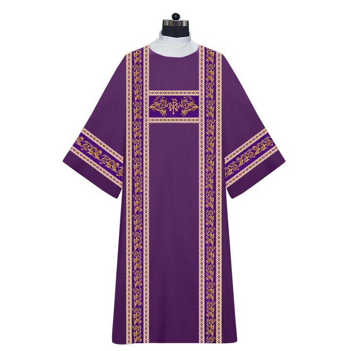 Dalmatics Vestments With Enhanced Embroidery