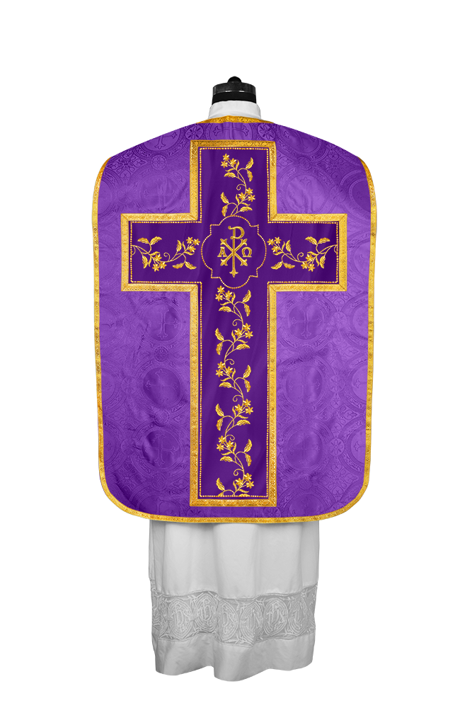 Fiddleback with Floral design