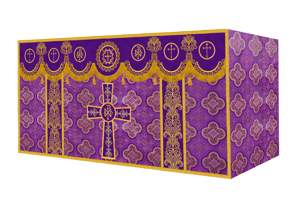 Altar Cloth with Liturgical Motif