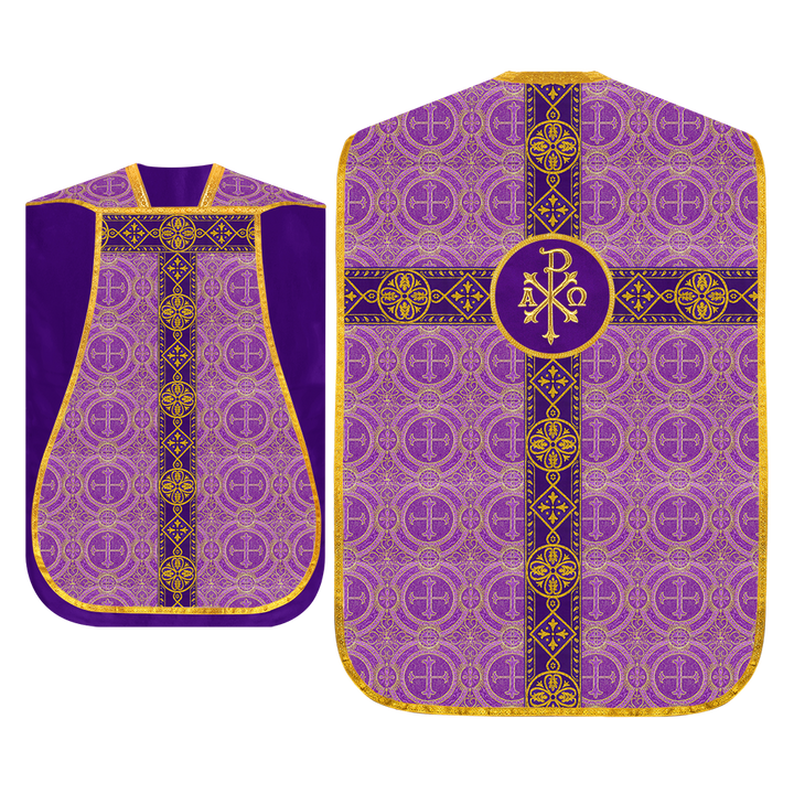 Embroidered Roman Chasuble Vestment