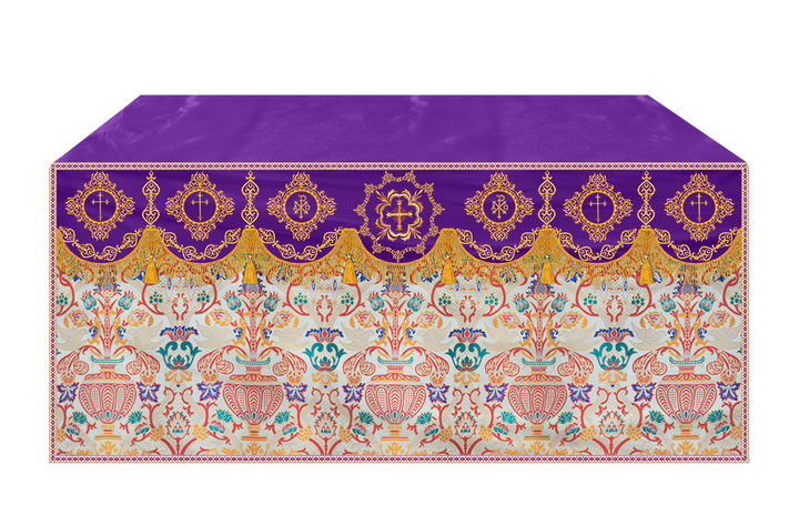 Embroidered Tapestry Altar Cloth