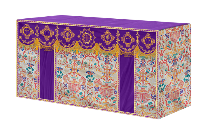 Embroidered Tapestry Altar Cloth