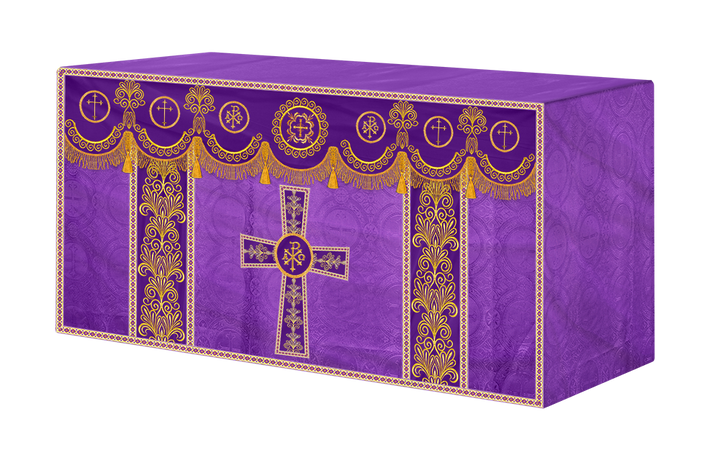 Altar Parament with Motif and Trims