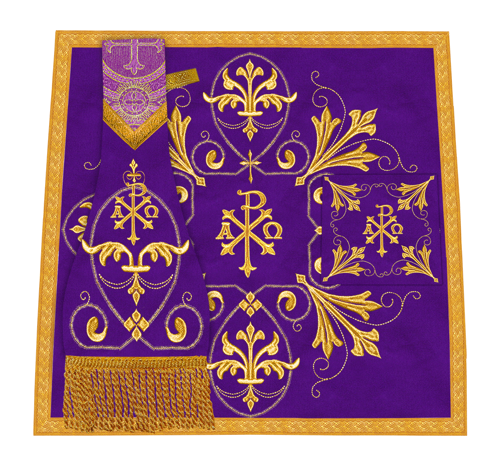 Roman Highline Mass Set with Embroidered Orphrey