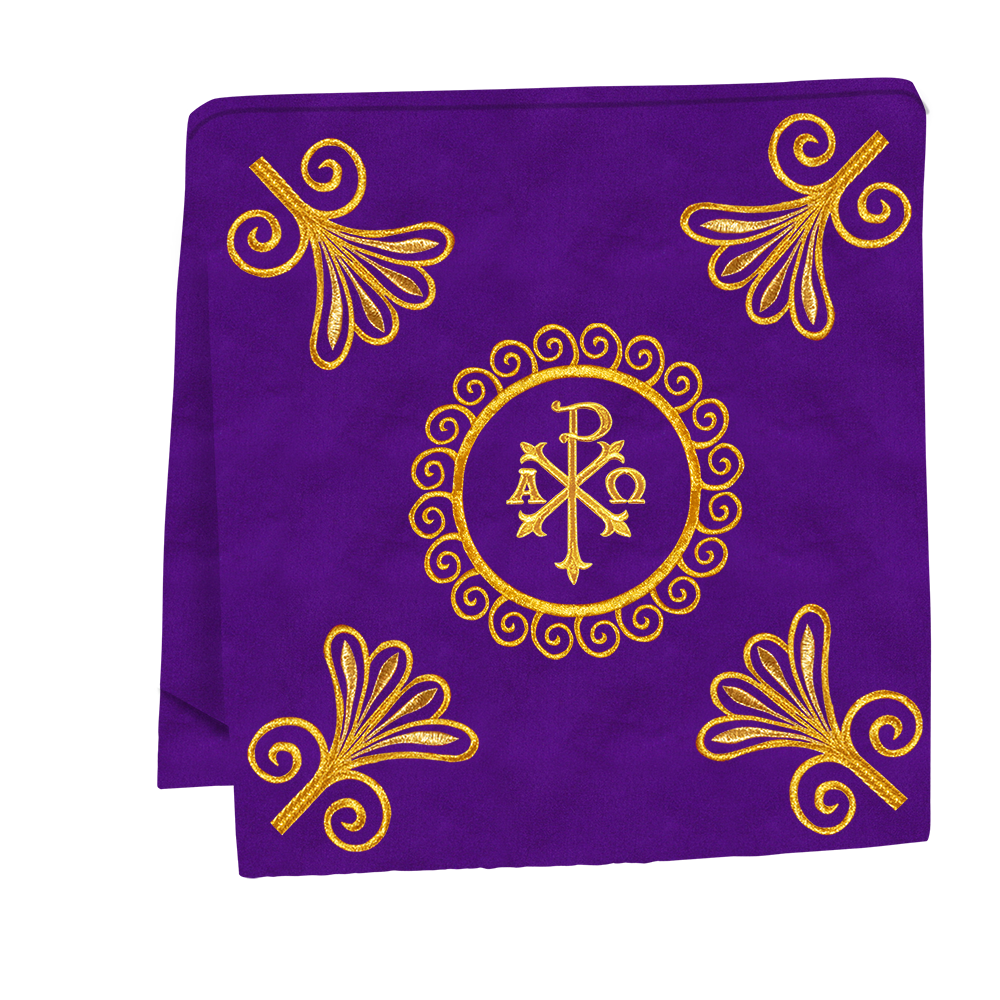 Church Mass Set with Elegant Liturgical Embroidery