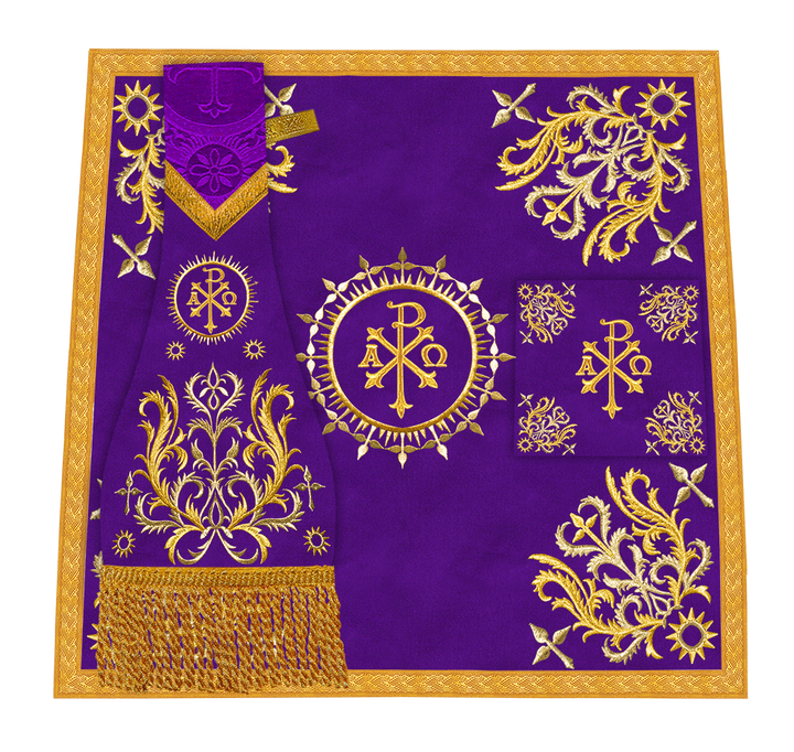 Roman Chasuble with matching stole