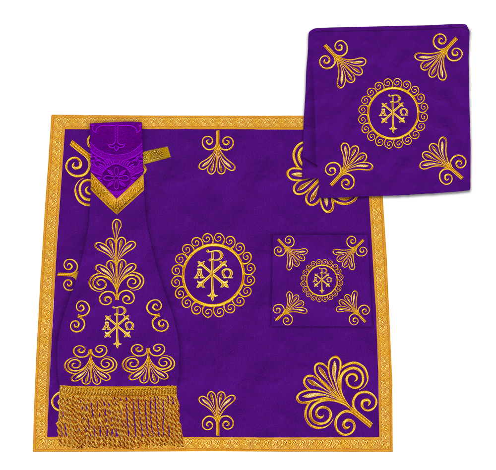 Altar Cloth with Liturgical Motif