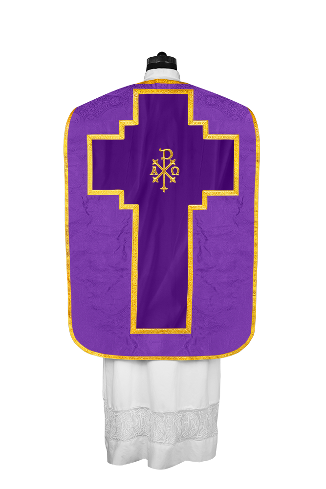 Fiddleback with spiritual motif