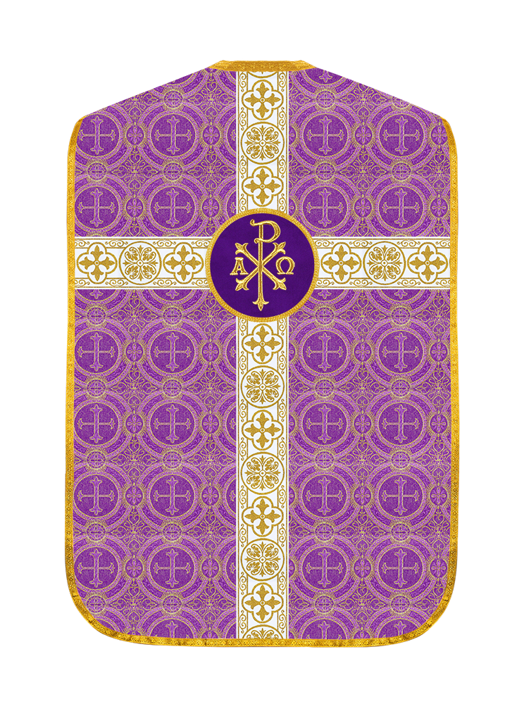 Roman Catholic Chasuble with Spiritual Motif