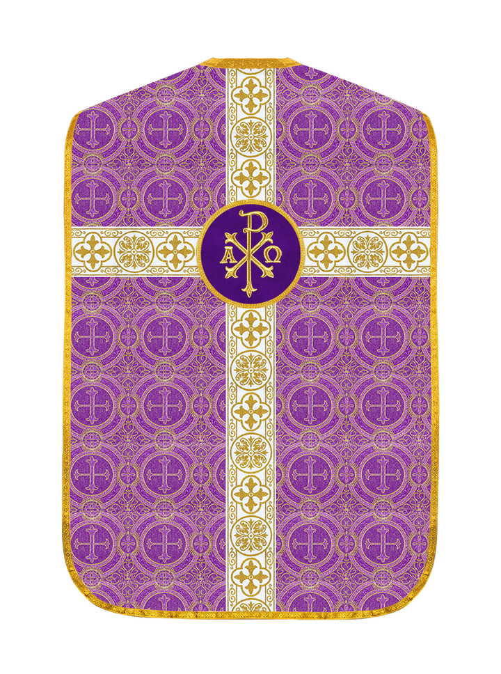 Roman Catholic Chasuble with Spiritual Motif