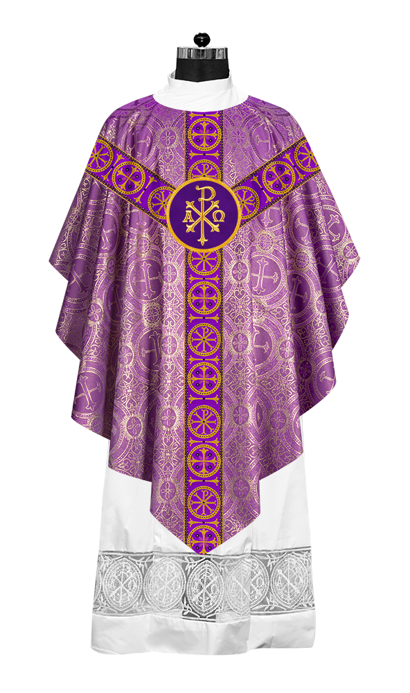 Pugin Chasuble with Designer orphrey