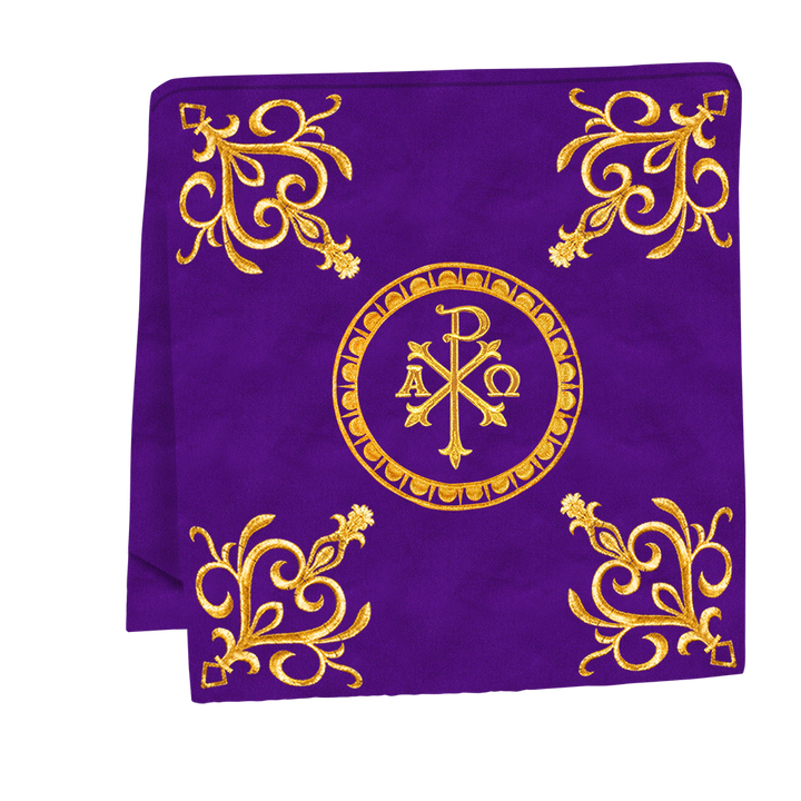 Embroidered Mass Set with Liturgical Motif