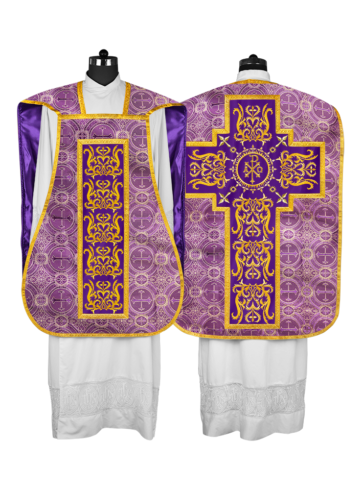 Roman Chasuble with matching stole
