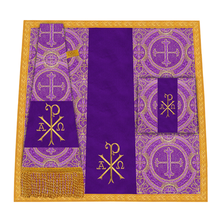 Liturgical Altar Mass Set with adorned motif