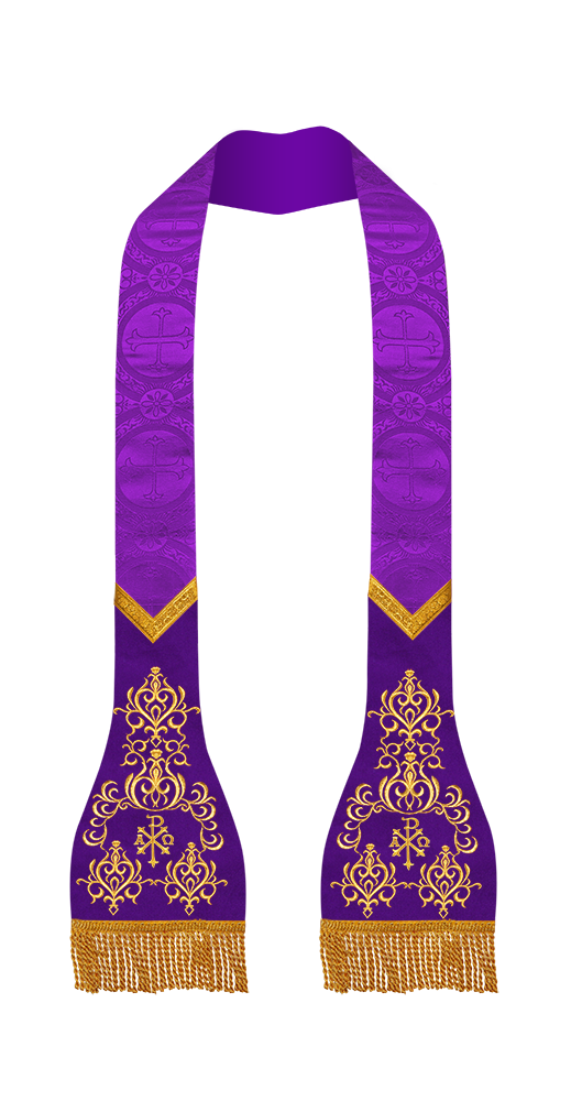 Roman Stole with adorned motif