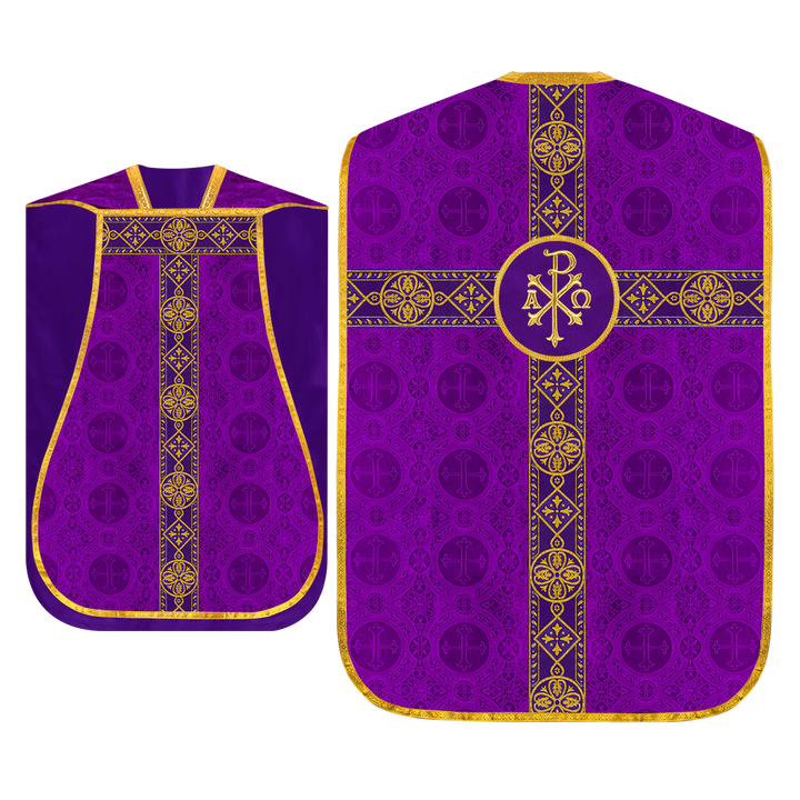 Embroidered Roman Chasuble Vestment