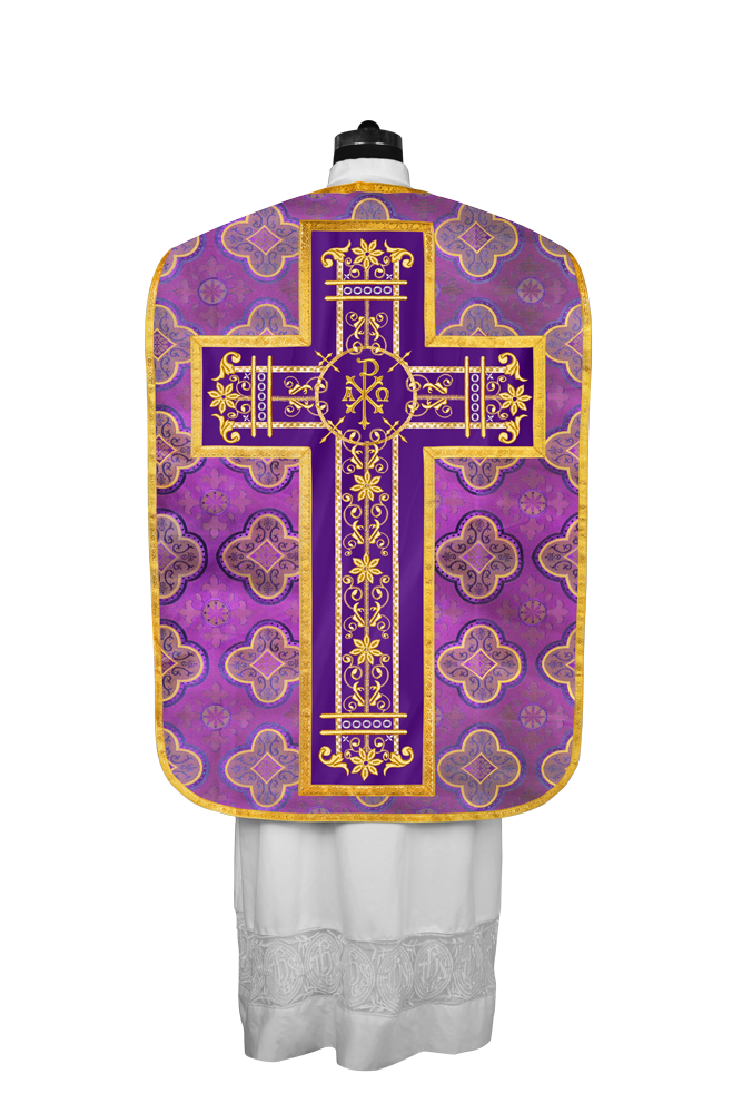 Vestimentas católicas con espalda de violín 