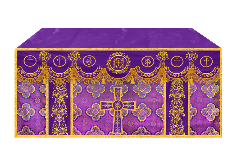 Altar Cloth with Liturgical Motif