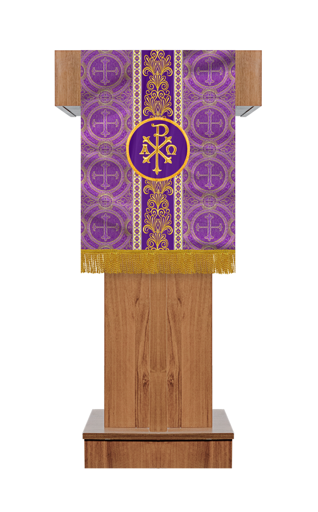 Altar Parament with Motif and Trims