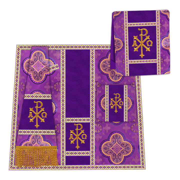 Roman chasuble with Motif and Trims
