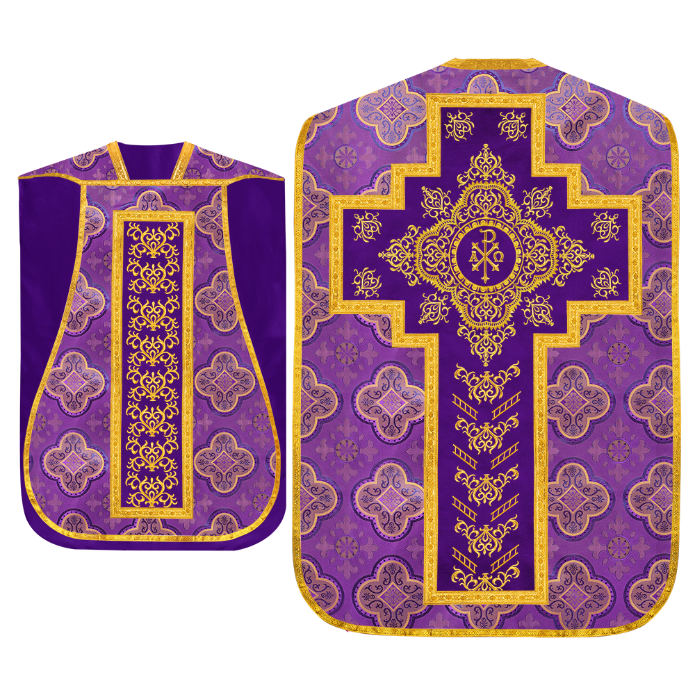 Fiddleback Vestment with Adorned Orphrey